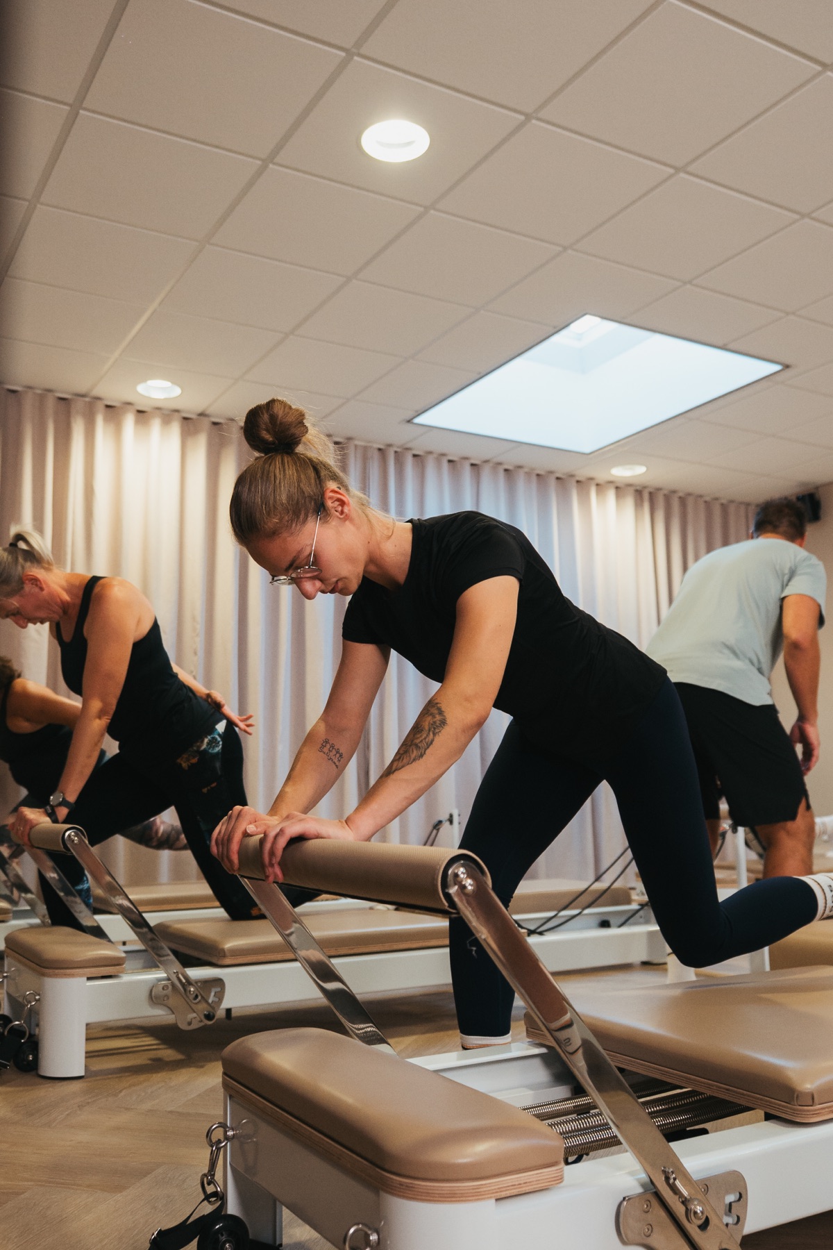 Actieve reformer pilatesles